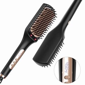 Victoria's Secret Black and Gold Hair Straightening Brush